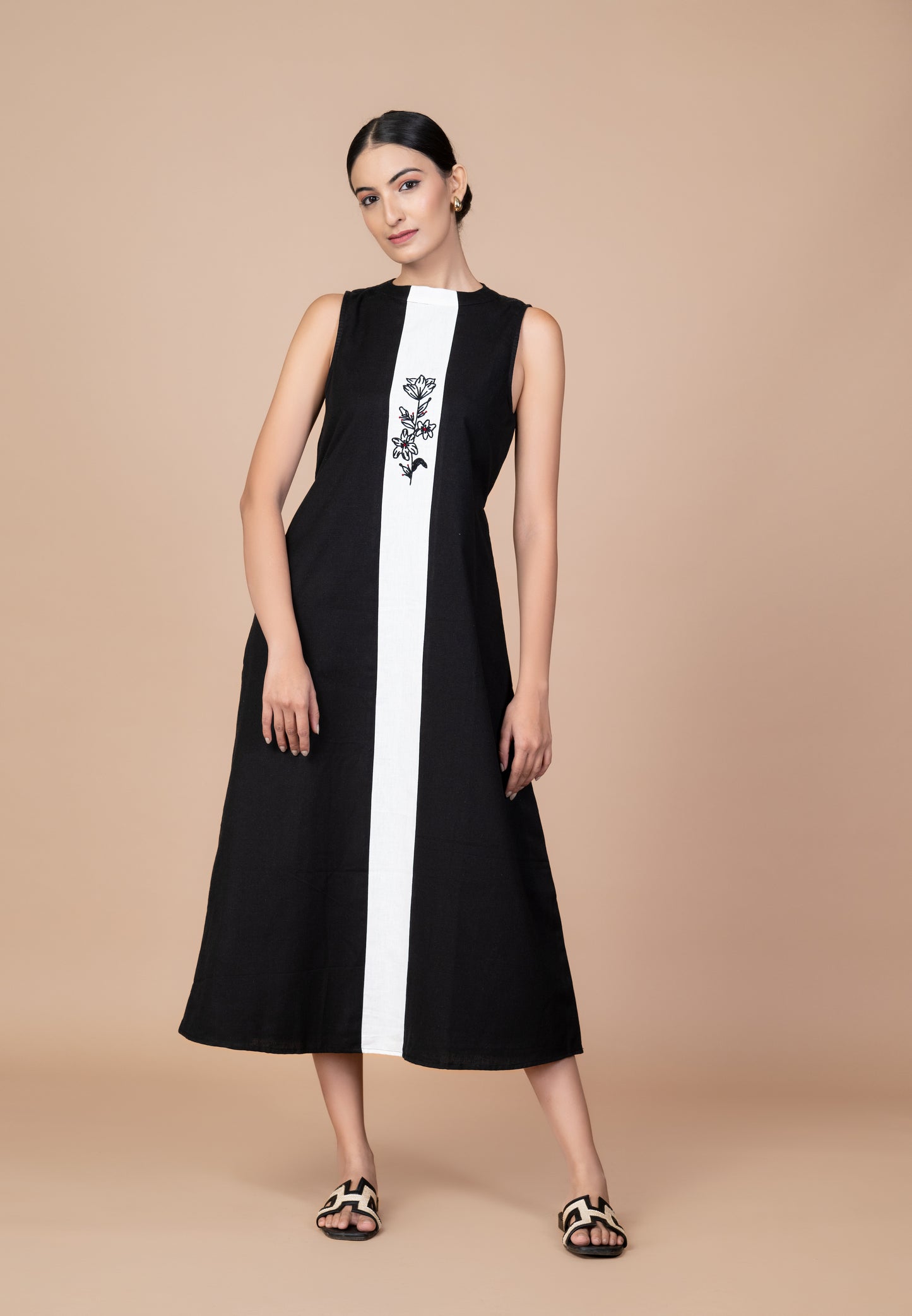 Rogan A Line Dress - Black